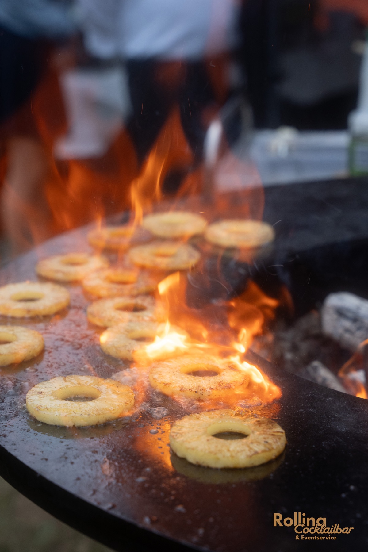 Dessert Erlebnis vom Grill